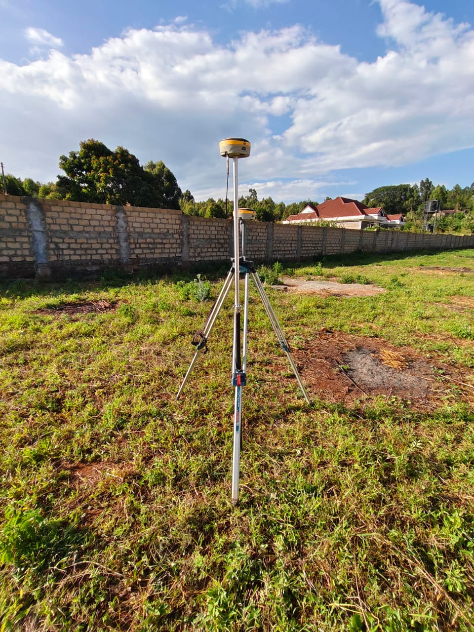 GNSS equipment setup